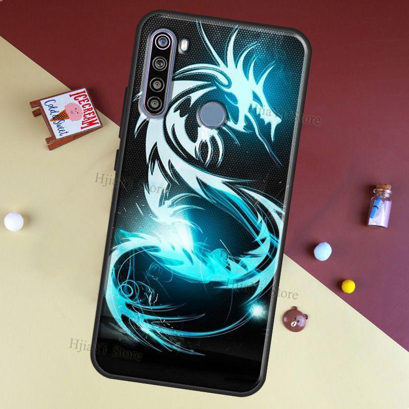 Asian Chinese Dragon Case For Redmi Note 11 Pro Cover For Redmi Note 10 8 9 Pro 9S 10S 9A 9C 9T Redmi 10 Coque