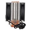 CPU Cooler RGB Lighting Effect Direct Contact Silence Widely Used Computer CPU Cooling FansDual Fan