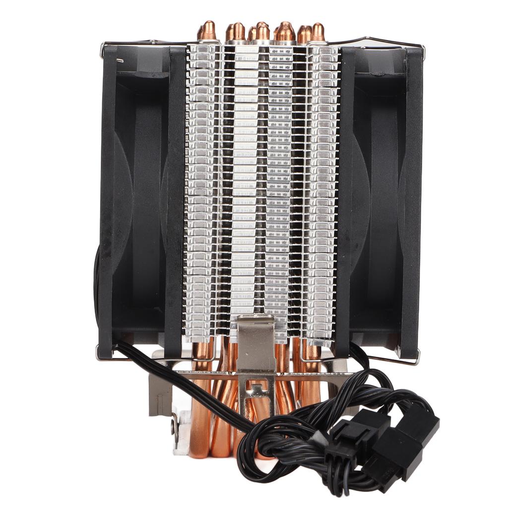 CPU Cooler RGB Lighting Effect Direct Contact Silence Widely Used Computer CPU Cooling FansDual Fan