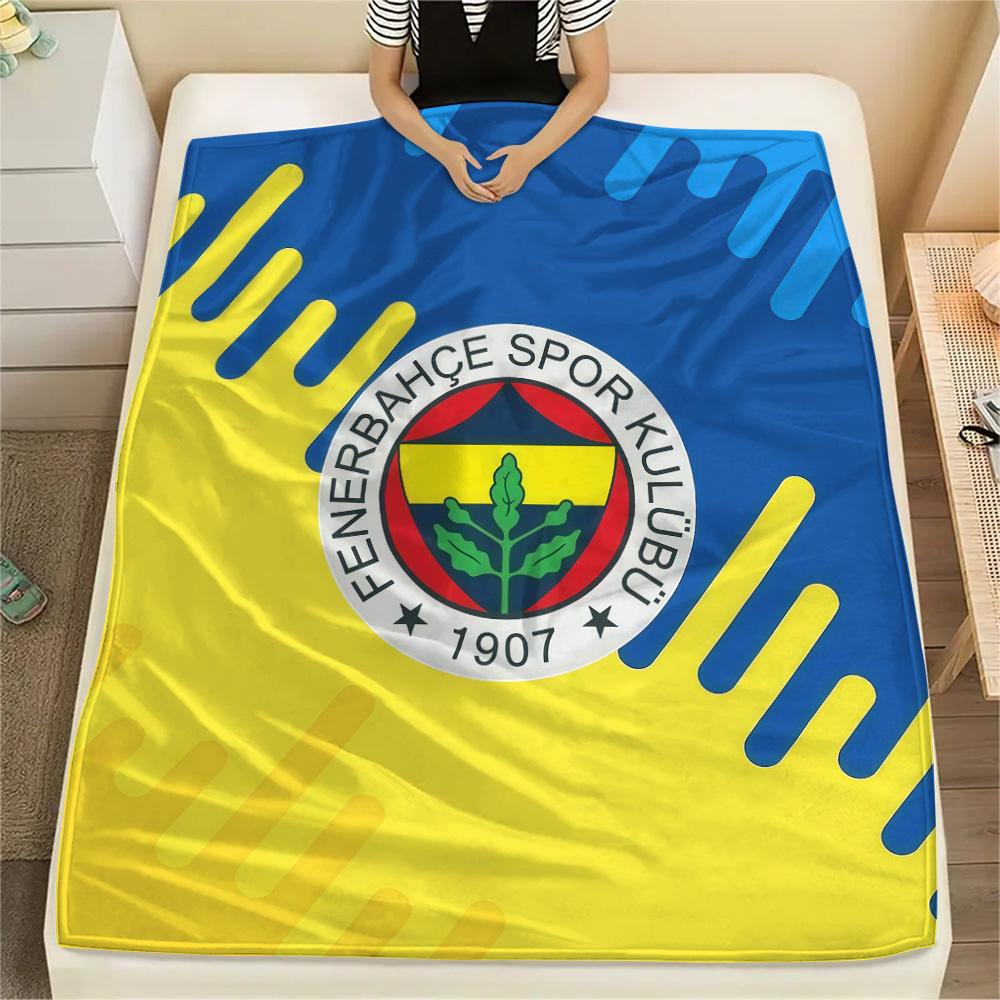Fenerbahce2 Flannel Blanket, High quality Comfortable for All Seasons, Home Decor, Warmth and Comfort