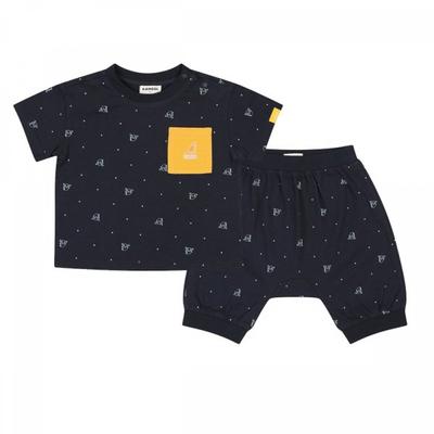 Baby Allover Print Setwear Sb 0a04 Navy
