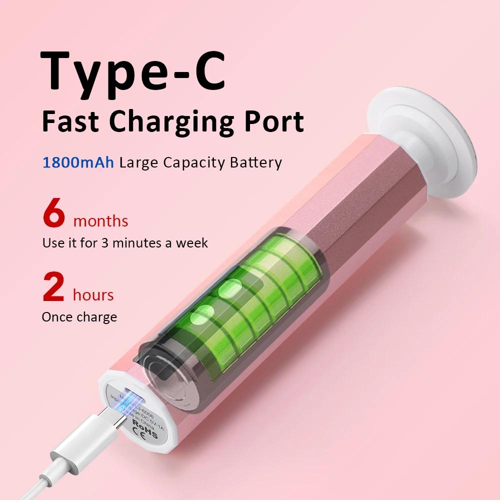 Electric Feet Sander Machine Rupture Skin Trimmer Dead Skin for Heels Foot Care Grinding Pedicure Tools Recharge Remover Callus