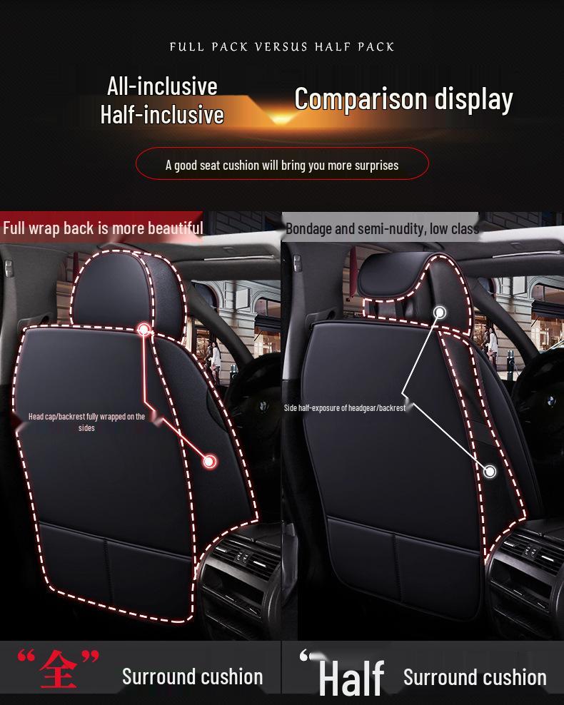 Geely Galaxy L6 1.5T Hybrid All-Season Full Leather Car Seat Cover