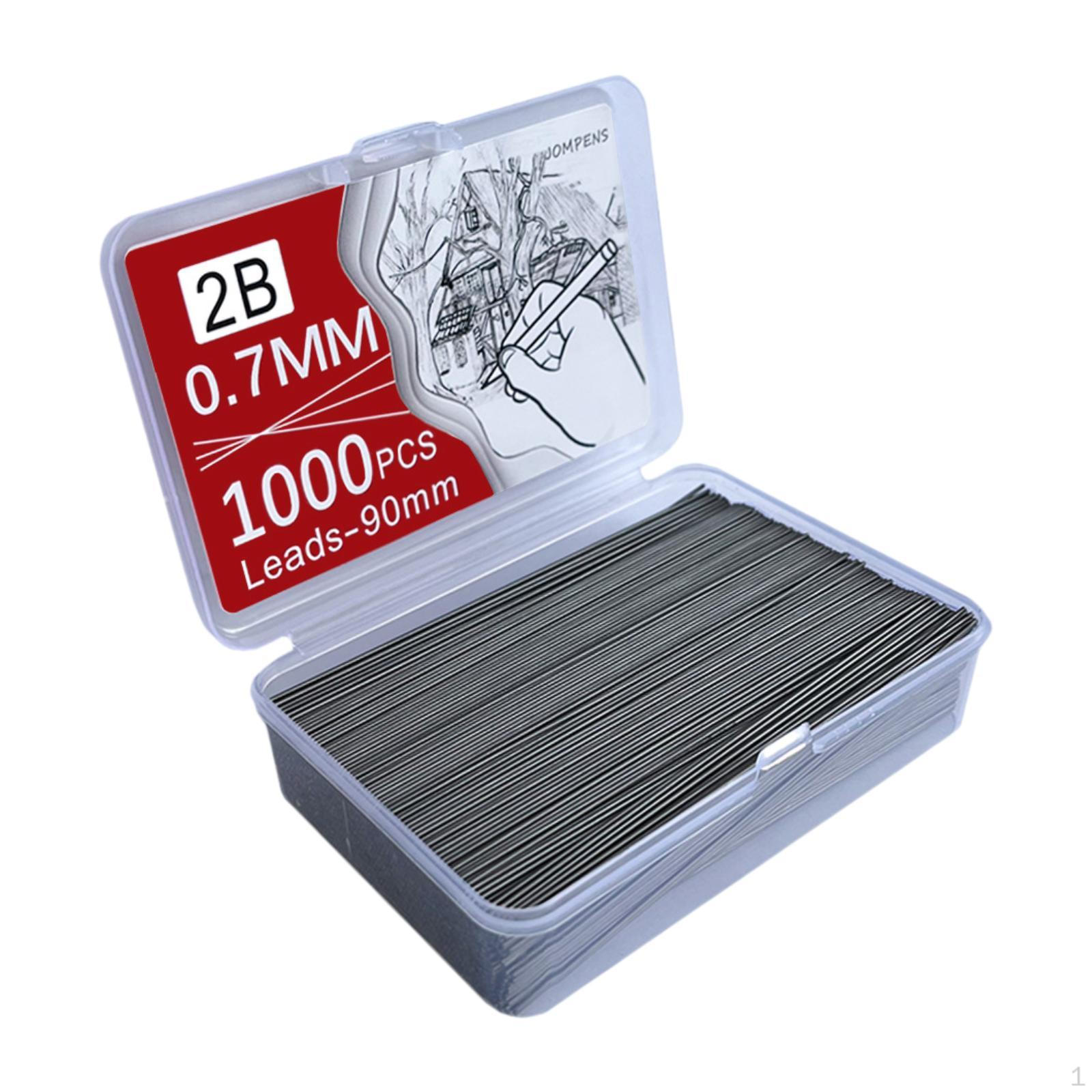 

Стержни для механических карандашей, устойчивые к поломке, для дома, письма, офиса 0.7mm 1000pcs