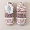 Unisex -Lined Thick Non- Socks for Indoor Home Winter Wear