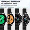Cinturino in Metallo per Samsung Galaxy Watch 7/6/5/4 40mm 44mm Braccialetto in Acciaio Inossidabile Galaxy Watch 6/4 Classic 47mm 43mm 46 42mm/5pro 45mm