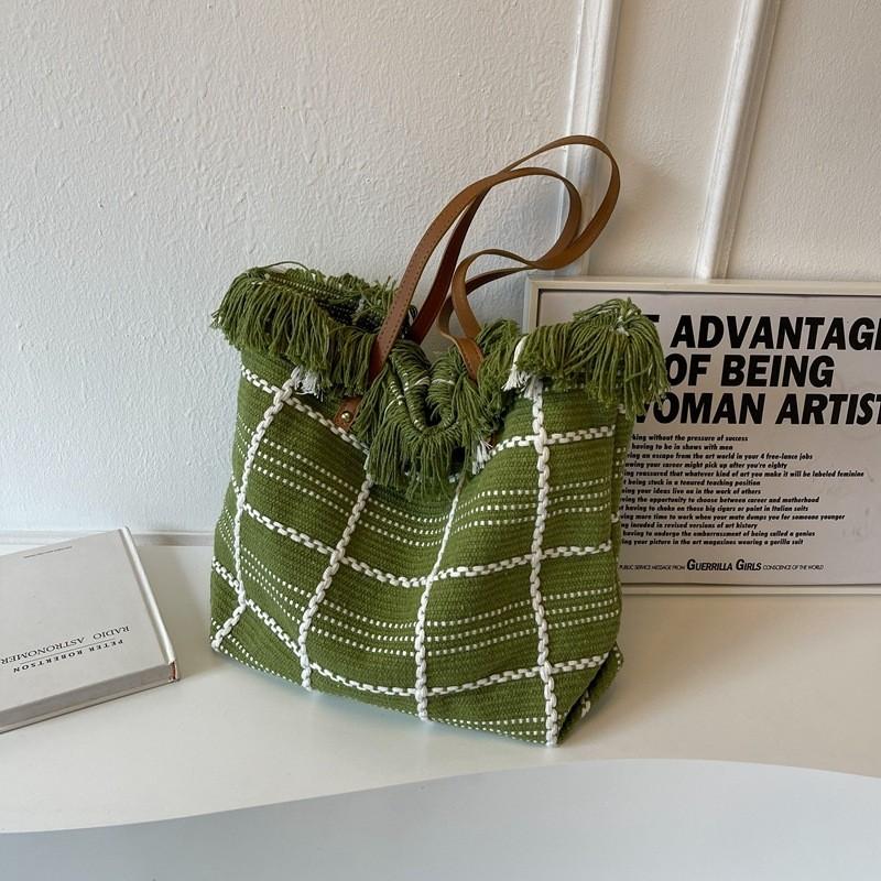 Chic Style Korean Shoulder Tote Bag For Women 2023 Summer Fashionable Large Capacity Handbag Commuter Handbag