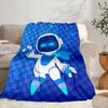 Weltraumabenteuer Astro Bot Tragbare Decke/Weiche Decke Bettwäschedecke Geeignet für Reisen Camping Wohnzimmer Büros Sofas Fan-Geschenke