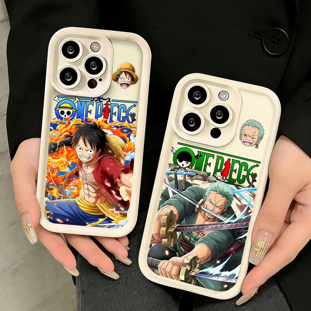Ones Pieces Luffys Zoros Phone Case for iPhone 17e 17 16e 16 15 14 13 12 11 Air Pro Max Mini XR XS X 7 8 6 6s Plus Soft TPU