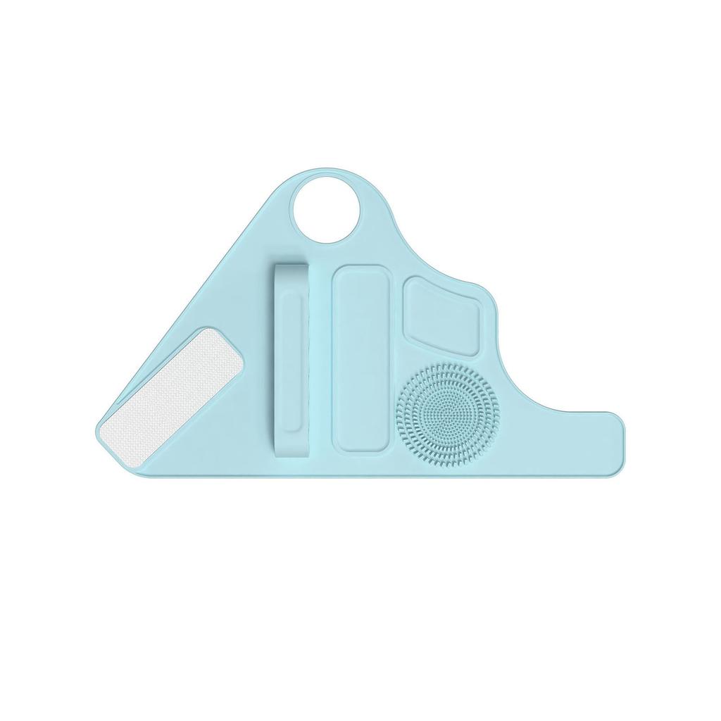 Silicone Makeup Hand With Liquid Foundation Concealer Toning Makeup Brush Tweezers Storage Brush Cleaner