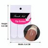 White French Nail Art Stickers Form Fringe Self-Adhesive Nail Art Sticker DIY Decoration Strip Tips Fringe Tip Decals