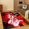 Anime High School DxD Sexy Girl Cartoon Carpet Rug for Bedroom Living Room Sofa Doormat Home Decor,Kid Game Area Rug Non-slip