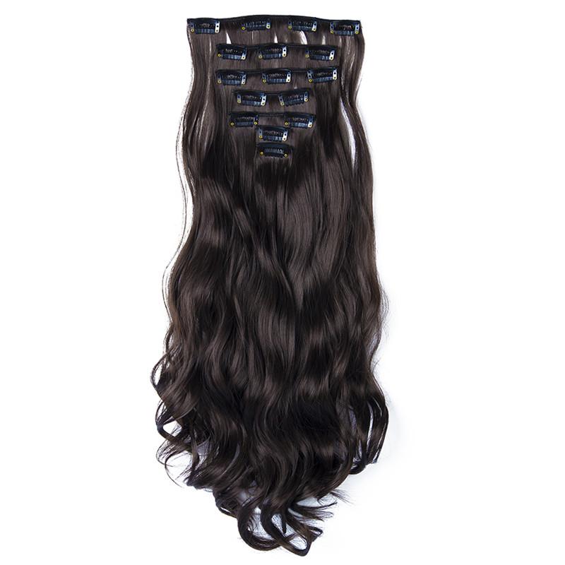 MERISIHAIR 6 Pieces/set of 24 Inch Wig Curly Hair 16 Hairpins, Wig Styling, Hairpin Synthetic Hairpin, Heat-resistant