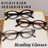 New Vintage Cat-Eye  Presbyopic Glasses Fashionable Small Frames Comfortable High-Definition Reading Glasses 0 To +4.0