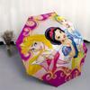 Disney Princess Aurora,Snow White,Cinderella Manual Opening and Closing Umbrella, 43-Rib Reinforced Folding Design, Lightweight
