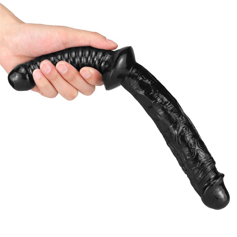 Double-headed Sword Oversized Rough Simulation Double-headed Phallus Lala Gay Sex Toys