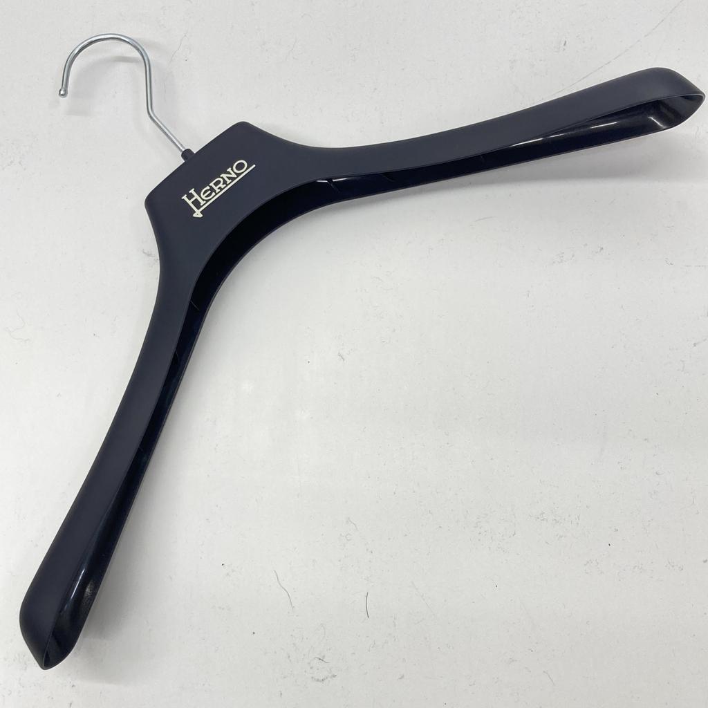 HERNO PI001140U Black Water-Resistant Nylon Down Hoodie Blouson Jacket 48 blackUsed