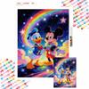 5D DIY Disney Diamond Art Painting Kit Mickey Donald Fun Creative Home Decor Craft Gift