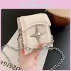 Chic Minimalist Small Chain Crossbody Bag For Women In Black Beige And Pink For 2023 Summer