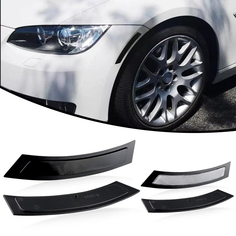 2PCS For BMW 3 Series E92 E93 Only Coupe Convertible No Bulbs Side Bumper Marker Reflector Light Covers OEM Parts Lamp Housing