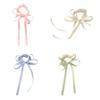 Princess Balletcore Bow Hair Tie Bowknot Ponytail Holder Enchanting Y2K Style Bowknot Hair Tie Hair Rope