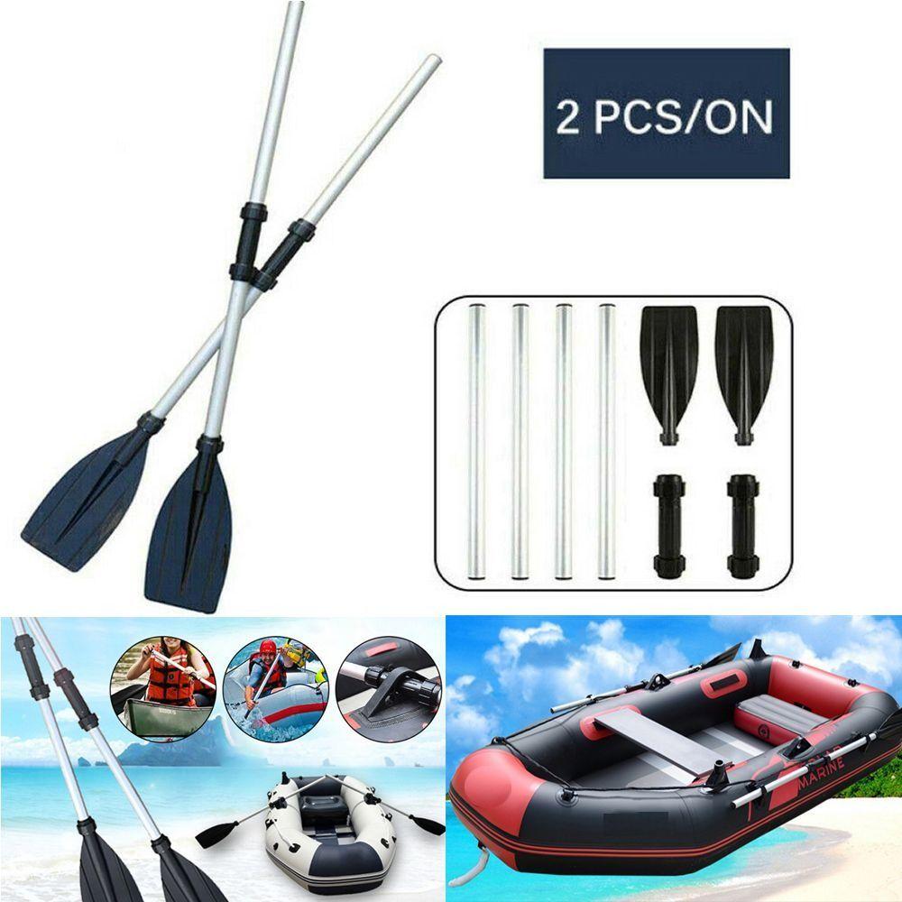 Aluminum Alloy Float Afloat Oars Fitting Reinforced Plastic Paddle Long  Canoe Raft