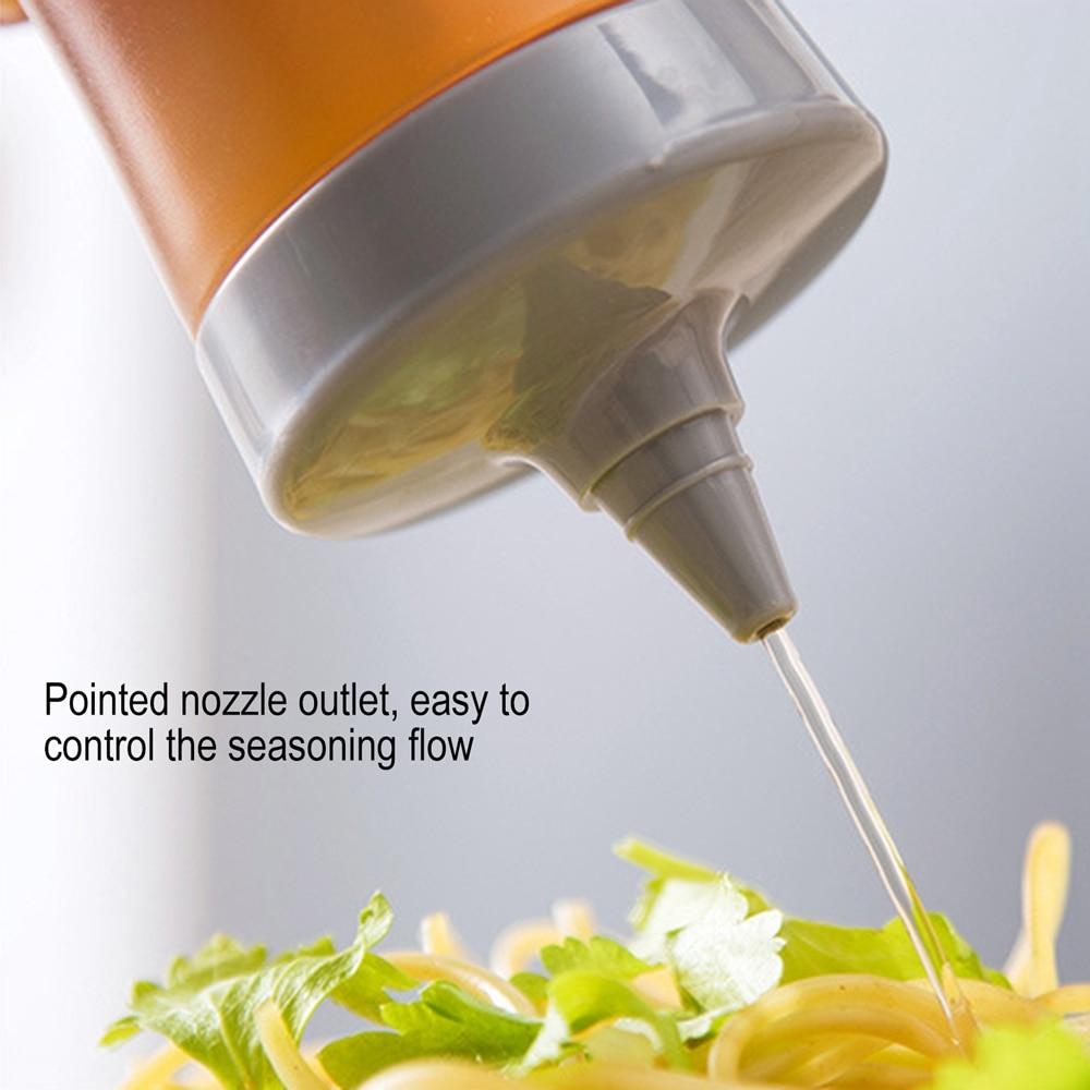 Quetschflaschen aus Kunststoff mit Drehdeckel für Saucen und Gewürze