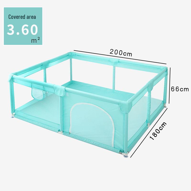 Free Shipping Baby Playpen with Bedside Guardrail & Children's Crawling Mat