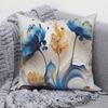 Tropical Flower Pattern Throw Pillow Cover With Short Plush Print For Living Room Sofa Decoration Cushion Cover Pillow Covers