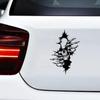 Skeleton Car Sticker Halloween Waterproof Decals Decor Body Decals for Car Truck SUV Motorcycle Vehicles Window Exterior Hood