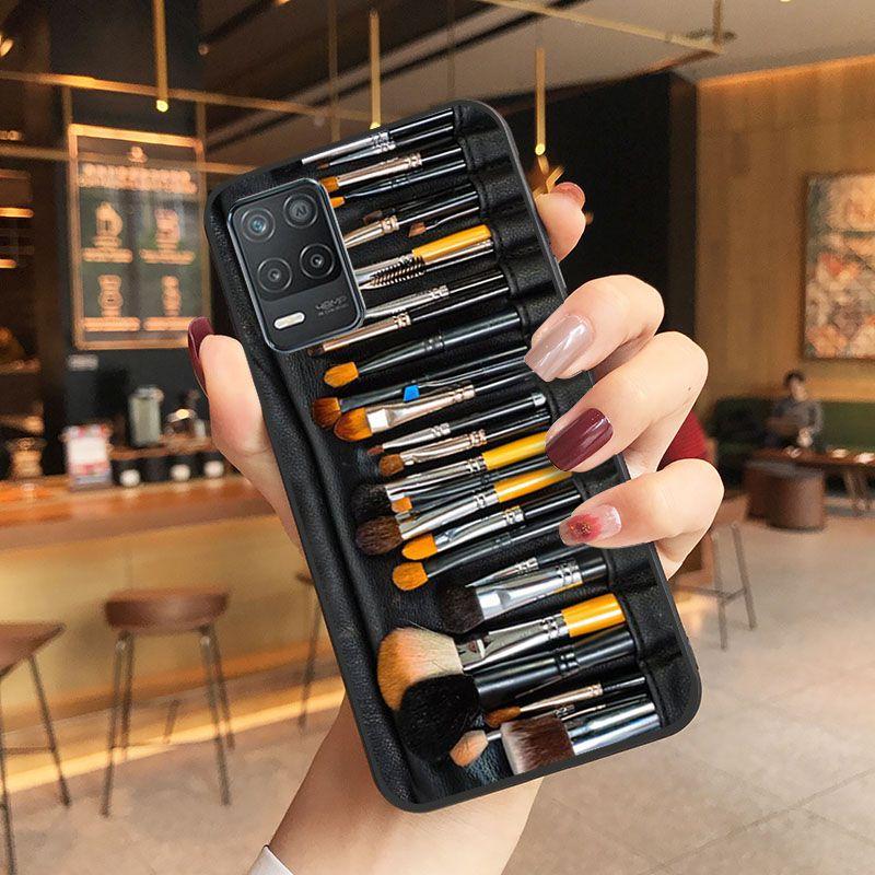 Makeup Paletka očních stínů Sada akvarelových barev Paleta barev kryt Pro oppo Realme 8Pro 6i 7 9i 9pro C11 C21 C25Y C25S C3 Q3S XT Pouzdra