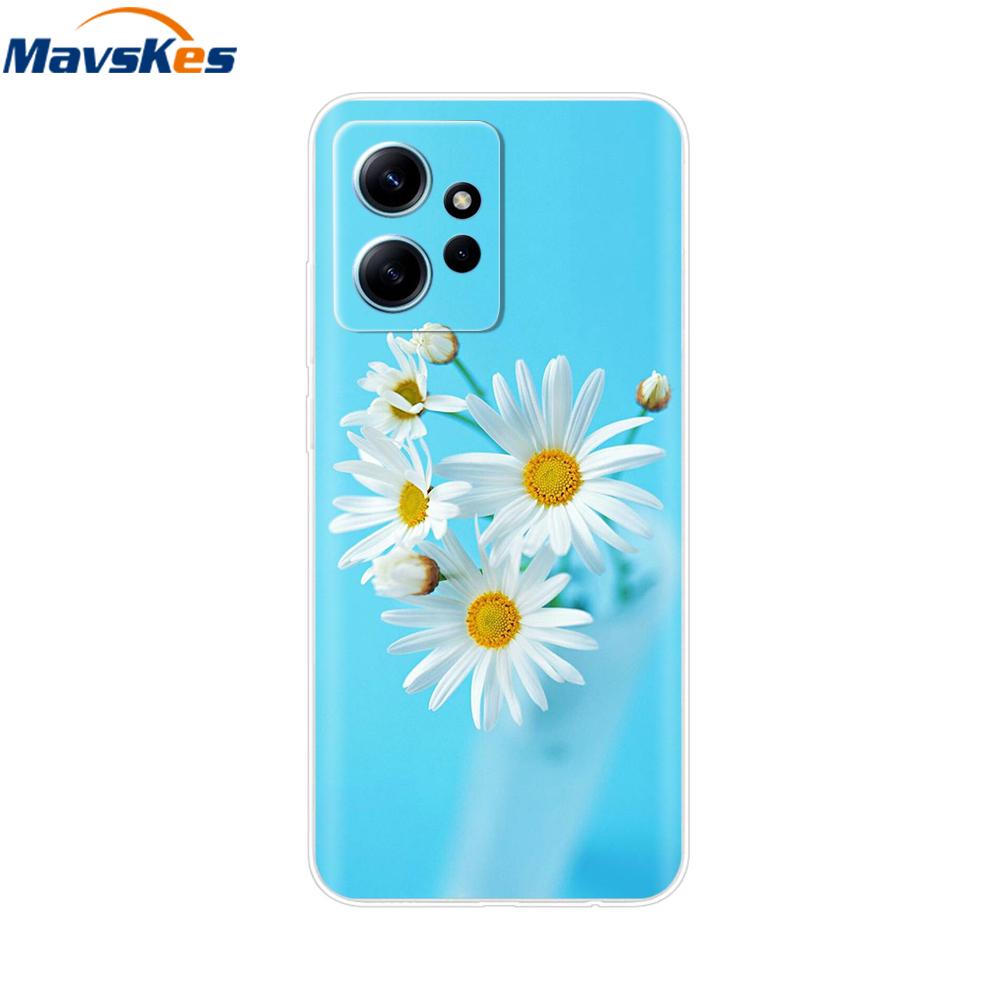 For Redmi Note 12 4G Case Note12 Pro TPU Silicone Shockproof Clear Phone Covers For Xiaomi Redmi Note 12 Pro Note12 Soft Fundas
