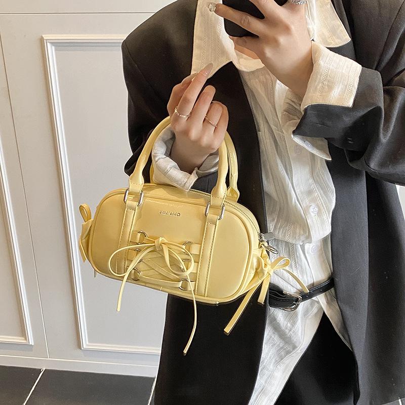 Niche Fashion Handbag Women's New Bow Shoulder Messenger Bag