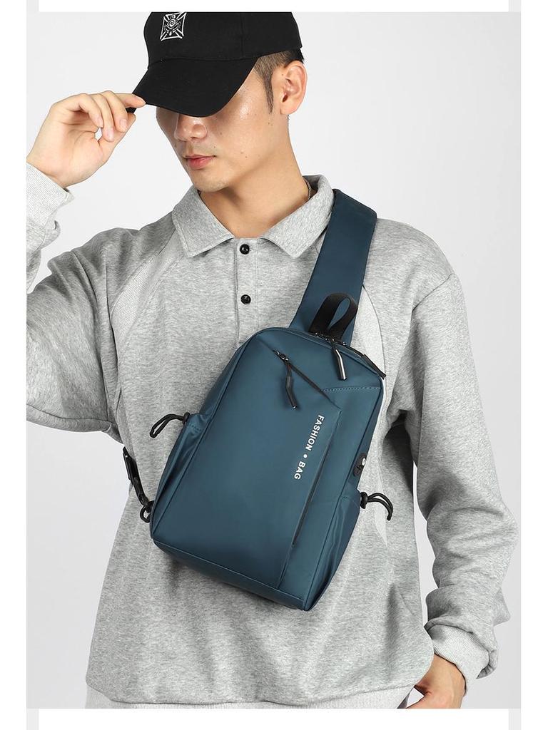 Men's Multifunctional Crossbody Chest Bag - Leisure Sports Shoulder Backpack