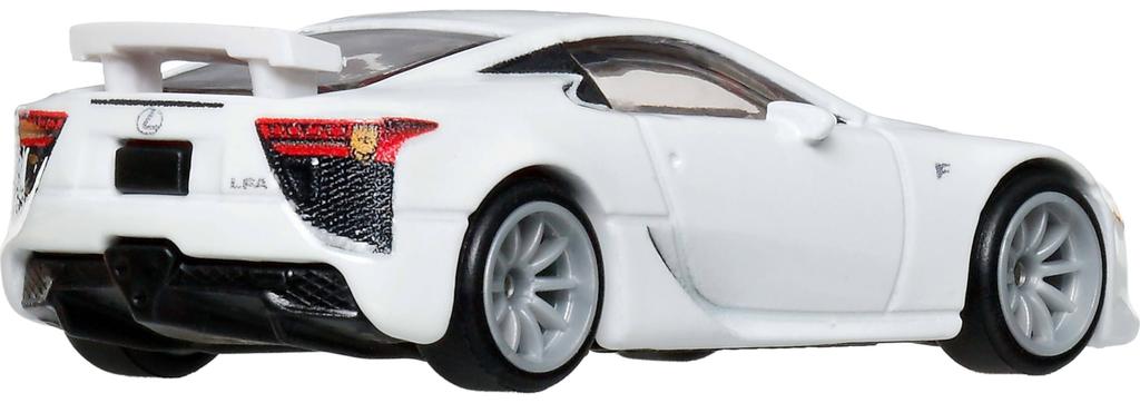 Hot Wheels Car Culture Timeless Icons Lexus LFA Vehicle Toy Miniature Car for Ages 3 and JBK57 Up, White,