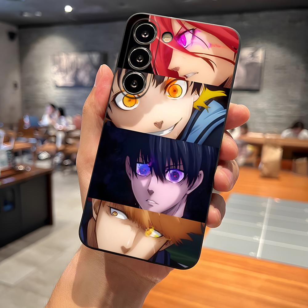 Blue Lock Anime Phone Case For Samsung S23 Ultra S24 S22 S20 Fe S21 Plus Galaxy A54 A34 A24 A53 A13 A16 Back Cover