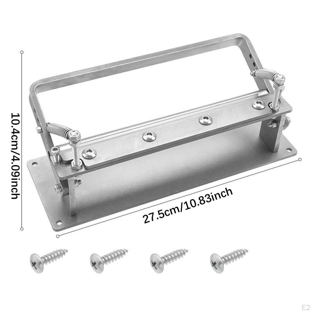 Leather Peeling Machine Skiver Splitter Adjustable Working Tool, Manual Leathercraft Making