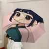 1pc KPop Demon Hunters Automatic Folding Umbrella, Portable Collapsible Design, Casual Outdoor Accessory L1127138
