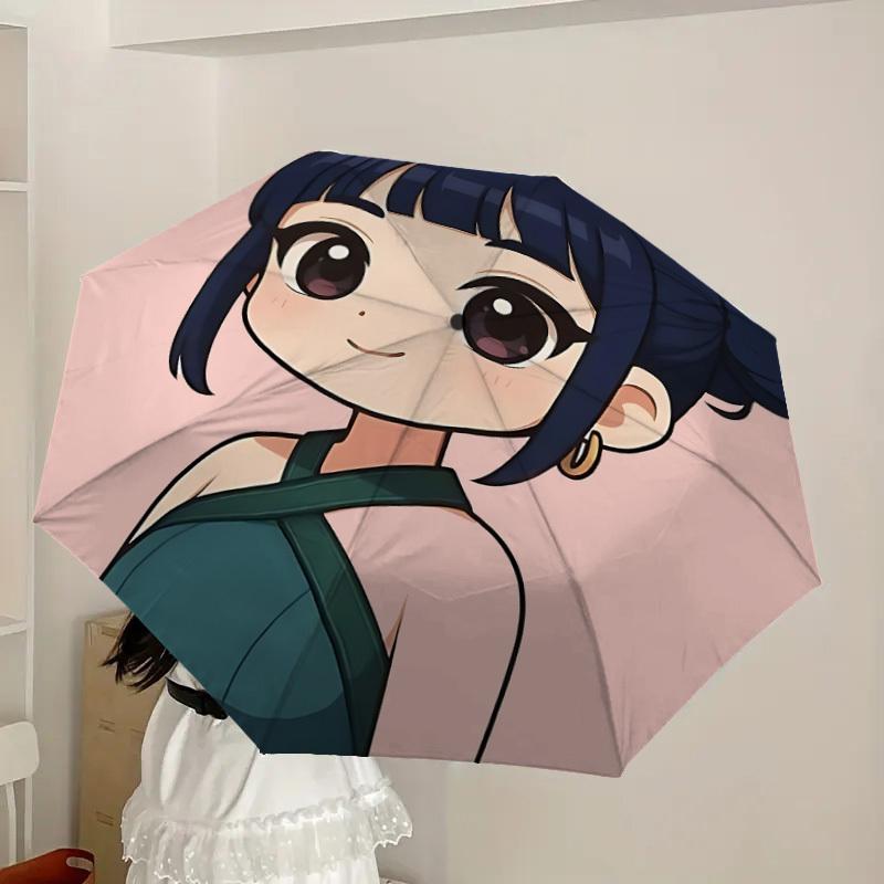 1pc KPop Demon Hunters Automatic Folding Umbrella, Portable Collapsible Design, Casual Outdoor Accessory L1127138