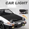 1:36 Scale Ae86 911 Alloy Diecast Model Toys Cars Doors Opened With Sound Light Pull Back Miniature Vehices Children's Toy Gifts