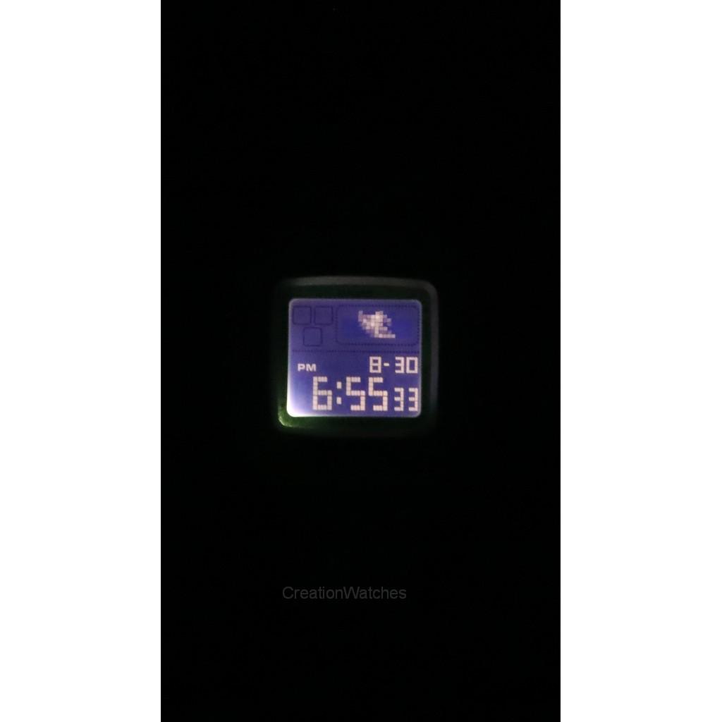 Casio Montre numérique Baby-G pour femme, bracelet en résine, cadran vert menthe, quartz BGD-10-3, 100 m