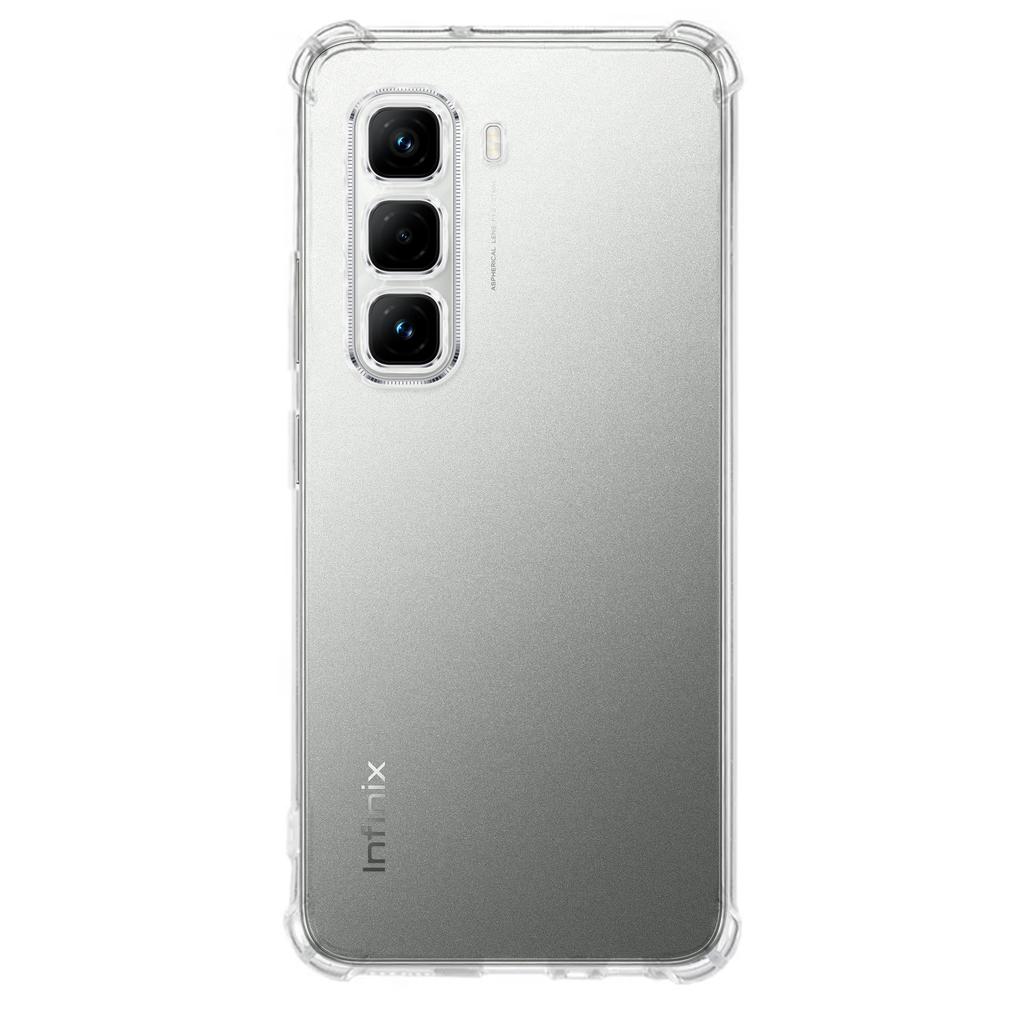 Für Infinix Hot 50 Pro+ 4G Klare Handyhülle KALEBOL 1.5mm TPU Stoßfeste Handyhülle