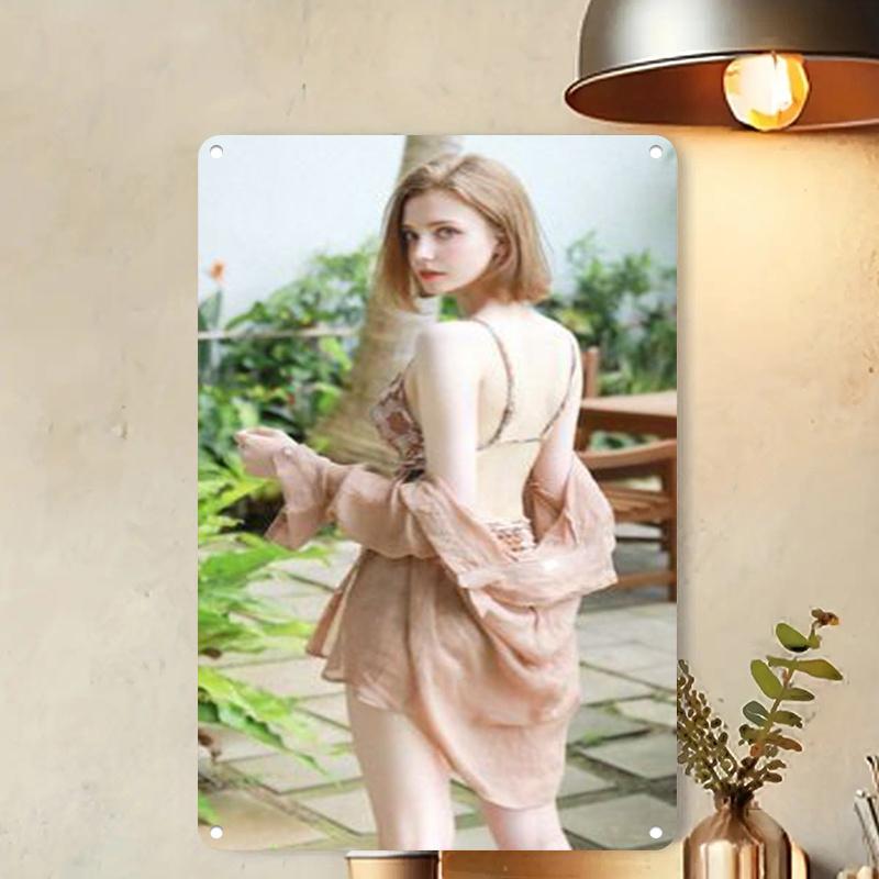 D Flat D Flat D FlatD Flat Pc Bikini Girl Sheet Picture Wall Art Living Room Bedroom Hallway Kitchen Decoration Her Ho