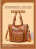 Urban Minimalistisch Weiches Leder Damen Handtasche mit großer Kapazität und Umhängetasche 2025
