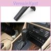 Carbon Fiber New Gear Possbay Shift Lever Knob Cover Cap Trims For Bmw E60 20042007