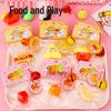 Cute Realistic Cartoon Food Squishy Toys: Slow Rebound Stress Relief Gifts for Children.