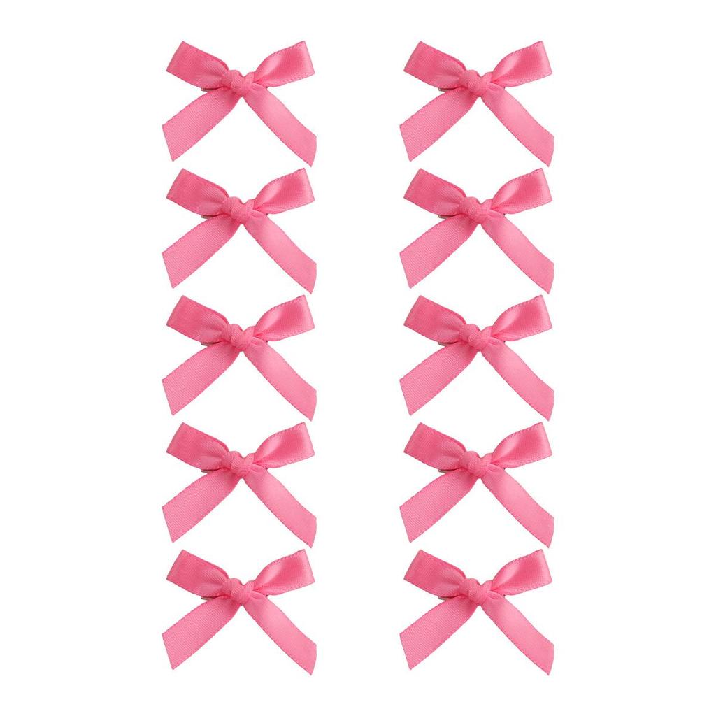 Ballet Style 4cm Bow Duckbill Clip: Dopamine Sweet Braided Hair Accessory