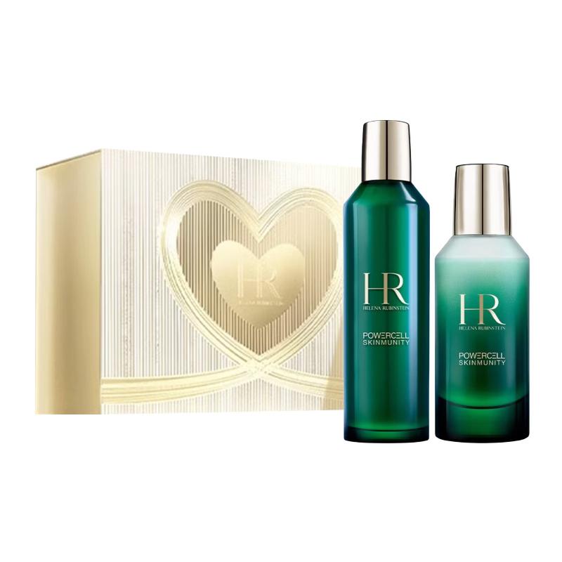Helena Skin Care Set HR Green Bottle Moisturizing Limited Gift Box Moisturizing Two-piece Set: Green Bottle Lotion 75ml + Green Bottle Toner 200ml