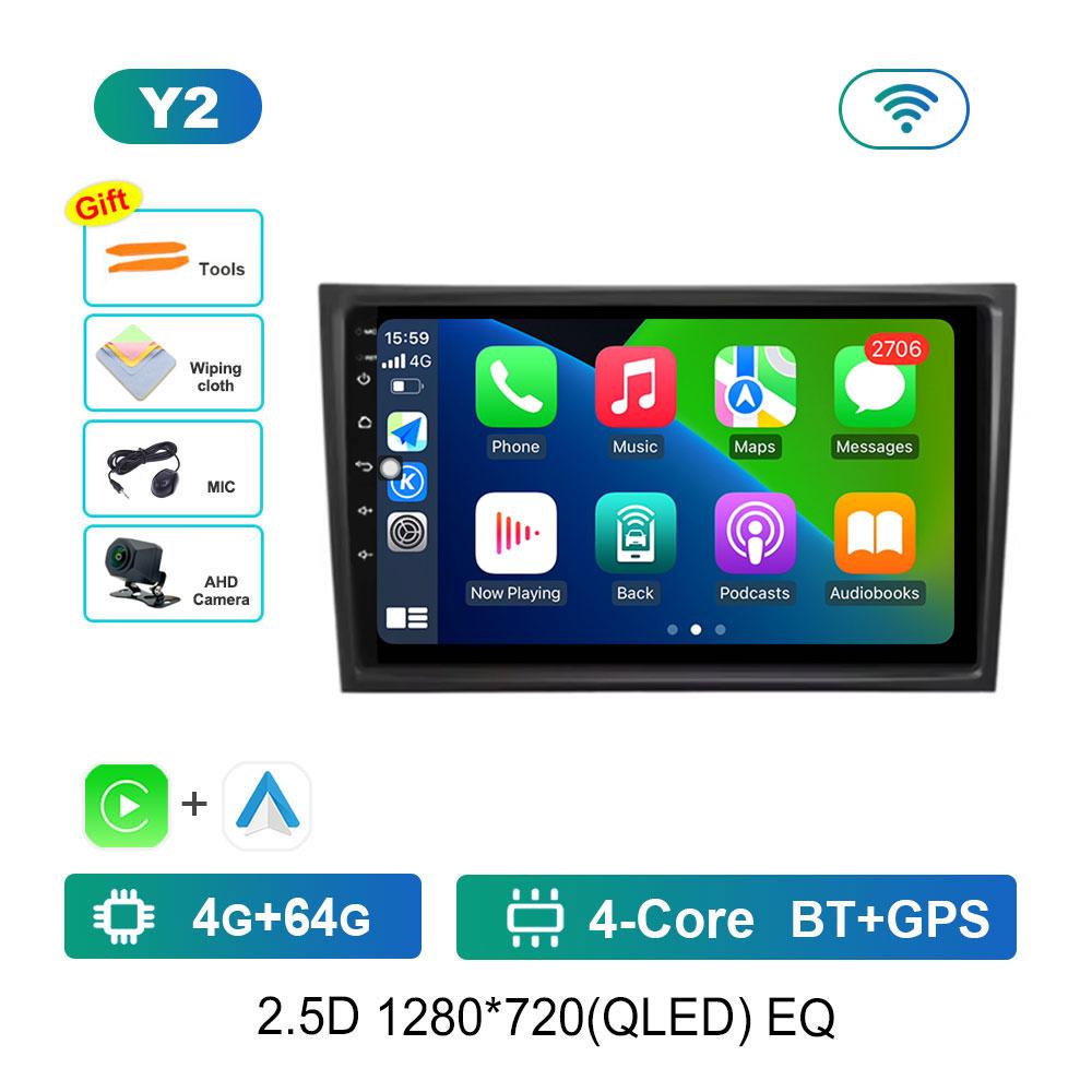 Android 14 for Volvo XC90 2004 - 2014 4G GPS Navigation Car Video Multimedia Player WiFi BT HD Touch Screen Bluetooth DSP Stereo