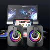 Computer Speaker Stereo Sound With Microphone 3.5mm AUX Home Office PC Speaker for Macbook Desktop Notebook Computer Loudspeaker